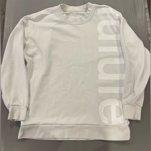 White Perfectly Oversized Lululemon Sweater